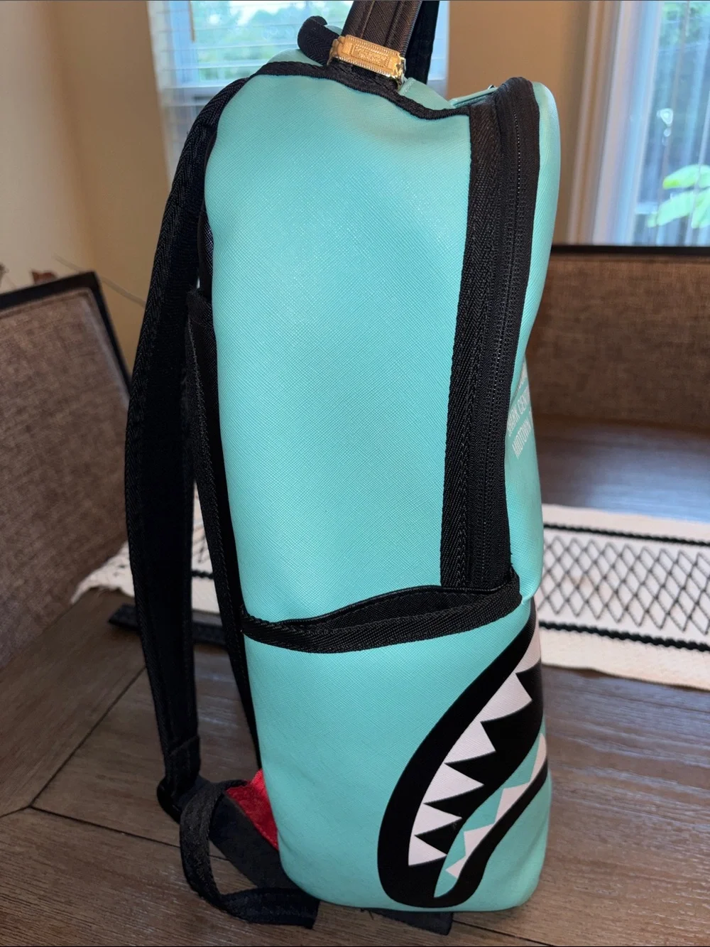 Sprayground Mint Shark Backpack - Picture 4 of 11